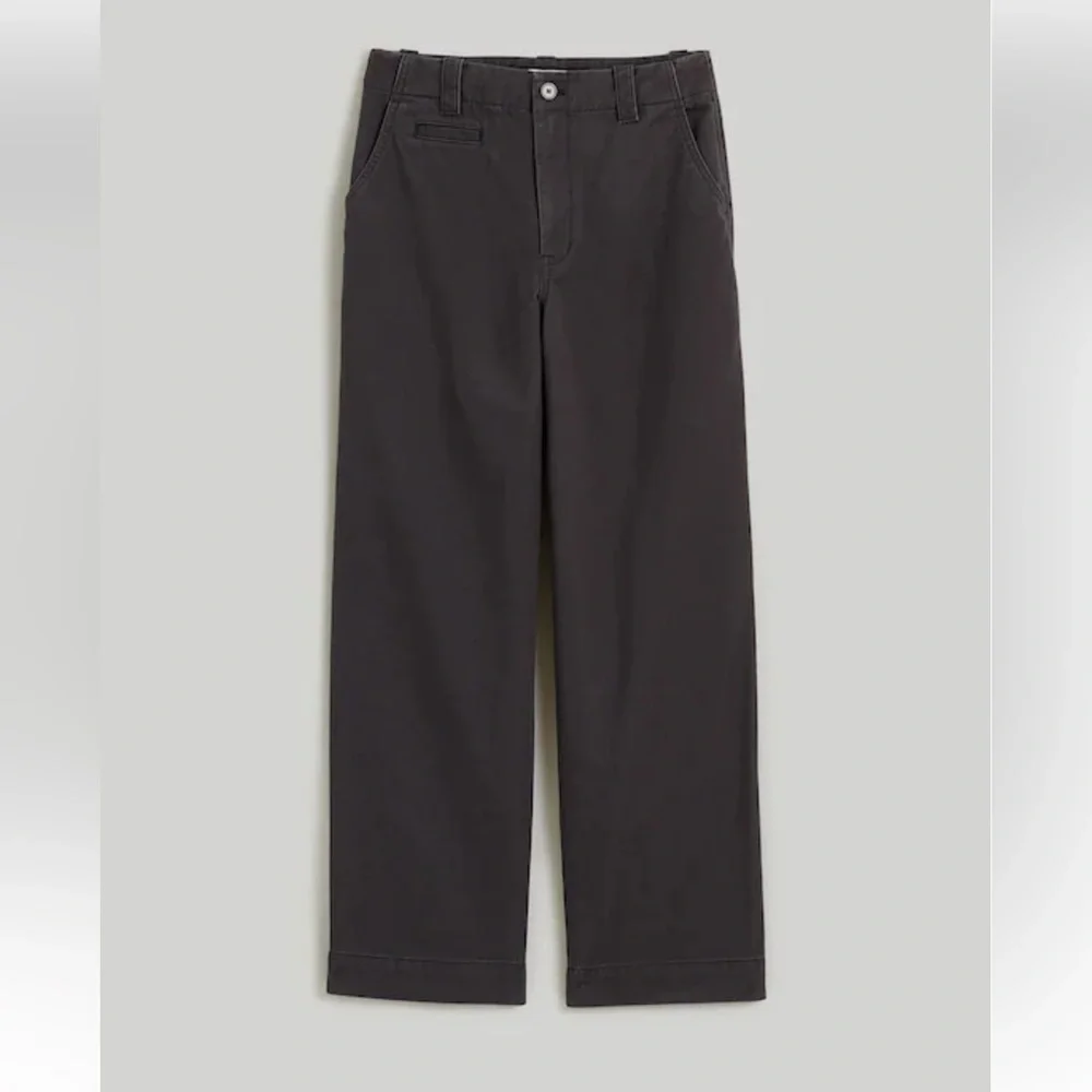 Madewell Women's Coal Wide Leg Pants - Picture 3 of 7